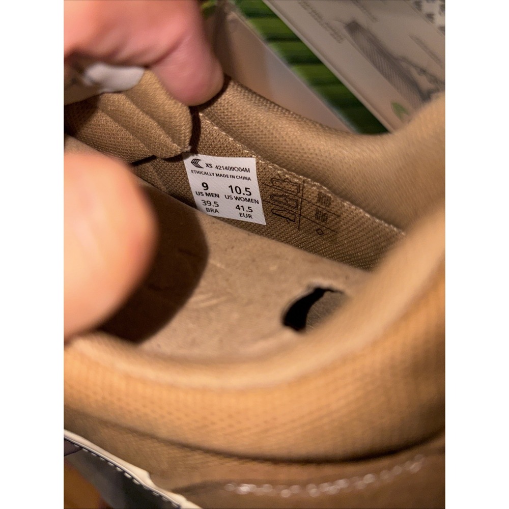 NIB Cariuma Vallely Men's 9 Women's 10.5 Camel Logo Sneaker Vegan Skate Lace Up - Picture 10 of 12
